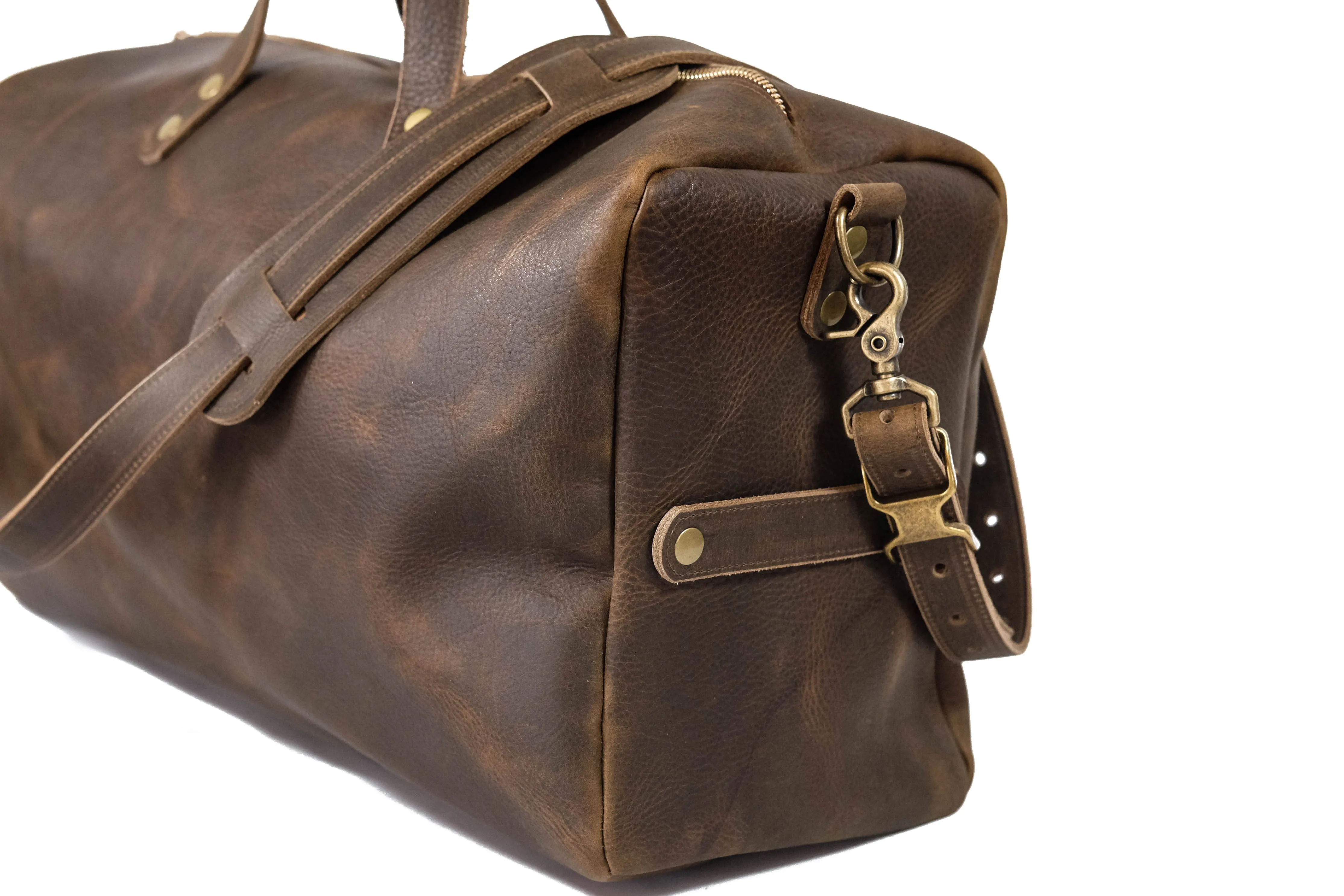 Weekend Warrior Leather Duffle Bag